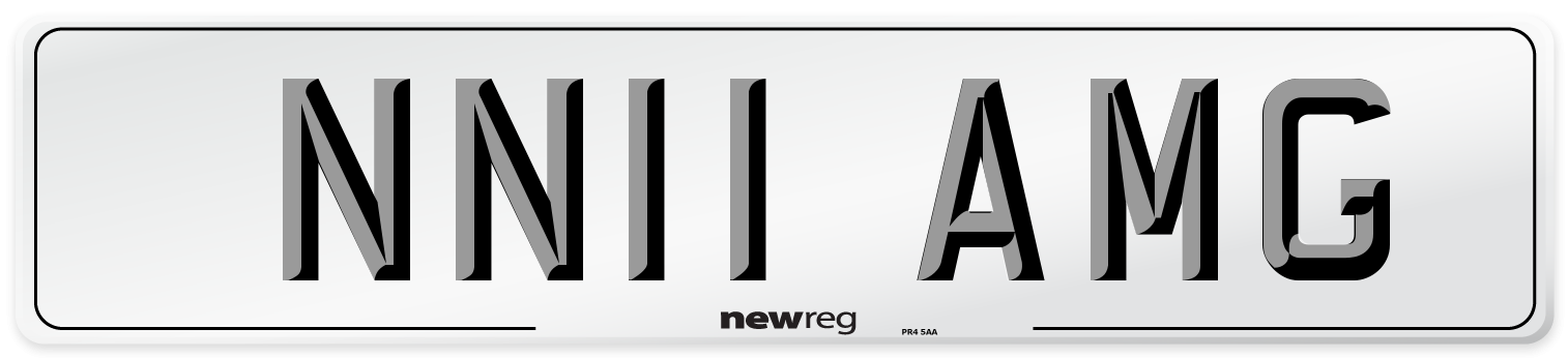 NN11 AMG Number Plate from New Reg
